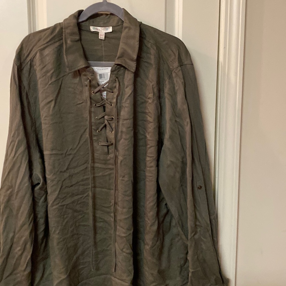 Long sleeve button down